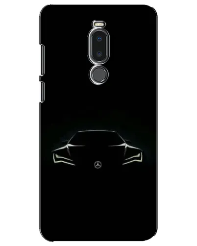 Чехол для Meizu Note 8 с картинкой «Mercedes — силуэт авто» Чехол для Meizu Note 8 с картинкой «Mercedes — силуэт авто»