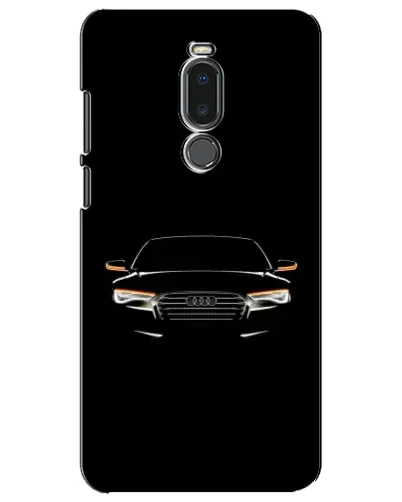 Чехол для Meizu Note 8 с картинкой «Audi — ночной контур»
