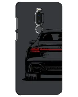 Чехол для Meizu Note 8 с картинкой «Задняя часть Audi — арт»