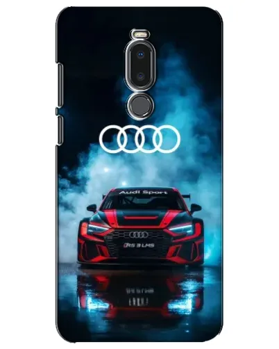 Чехол для Meizu Note 8 с картинкой «Audi Sport — неон»