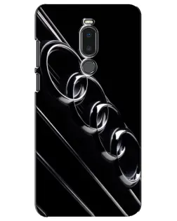 Чехол для Meizu Note 8 с картинкой «Audi — абстрактные кольца»