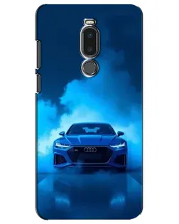 Чехол для Meizu Note 8 с картинкой «Audi — голубая энергия»