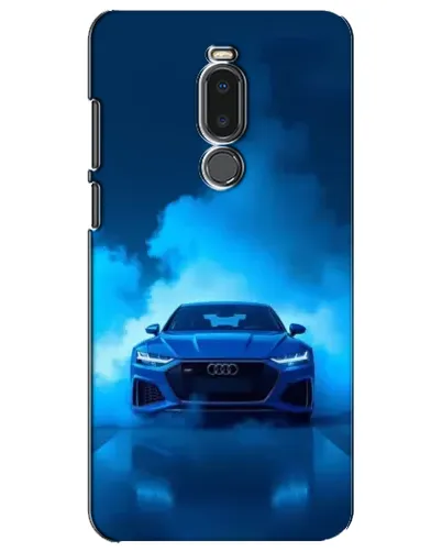 Чехол для Meizu Note 8 с картинкой «Audi — голубая энергия»