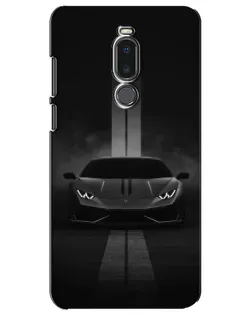 Чехол для Meizu Note 8 с картинкой «Lamborghini симметрия дорог»