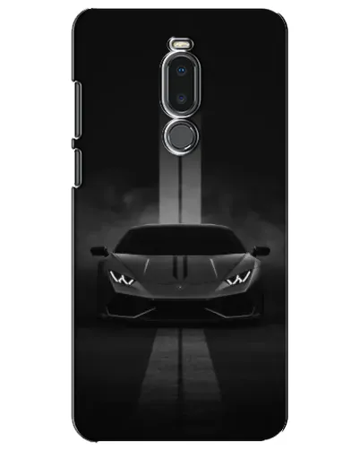 Чехол для Meizu Note 8 с картинкой «Lamborghini симметрия дорог»