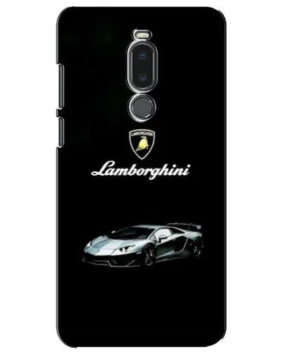 Чехол для Meizu Note 8 с картинкой «Логотип Lamborghini классика»