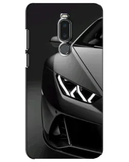 Чехол для Meizu Note 8 с картинкой «Lamborghini фары детализация»