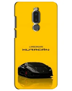 Чехол для Meizu Note 8 с картинкой «Lamborghini Huracan черный»