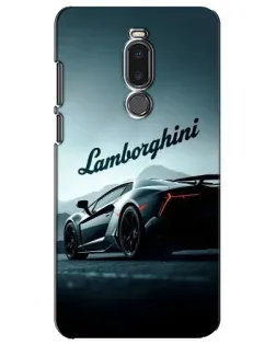 Чехол для Meizu Note 8 с картинкой «Классическая надпись Lamborghini»