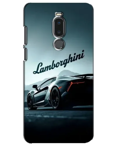 Чехол для Meizu Note 8 с картинкой «Классическая надпись Lamborghini»