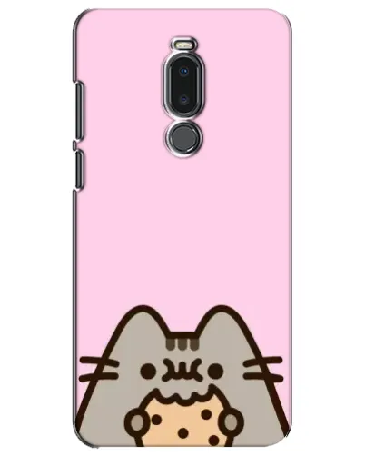 Чехол для Meizu Note 8 с картинкой «Pusheen и печенье» Чехол для Meizu Note 8 с картинкой «Pusheen и печенье»