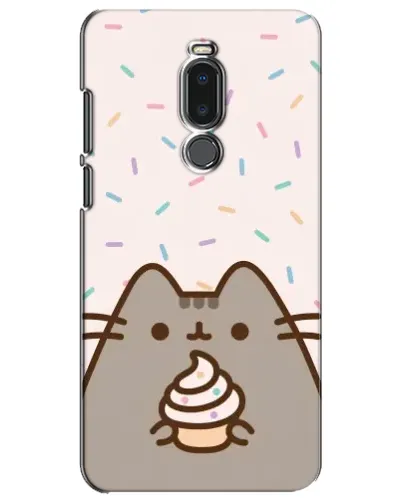 Чехол для Meizu Note 8 с картинкой «Пушин с кексом» Чехол для Meizu Note 8 с картинкой «Пушин с кексом»