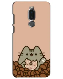 Чехол для Meizu Note 8 с картинкой «Кофейный Пушин»
