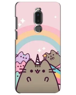 Чехол для Meizu Note 8 с картинкой «Единорог Pusheen»