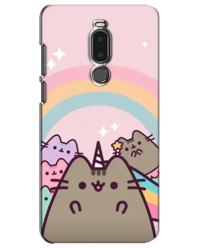 Чехол для Meizu Note 8 с картинкой «Единорог Pusheen» Чехол для Meizu Note 8 с картинкой «Единорог Pusheen»