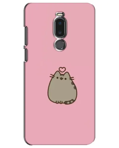 Чехол для Meizu Note 8 с картинкой «Pusheen сердце» Чехол для Meizu Note 8 с картинкой «Pusheen сердце»