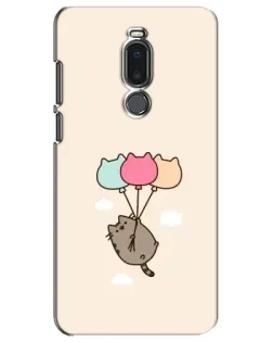 Чехол для Meizu Note 8 с картинкой «Пушин на шариках»