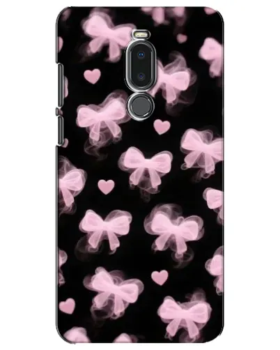Чехол для Meizu Note 8 с картинкой «Геометрия банта»