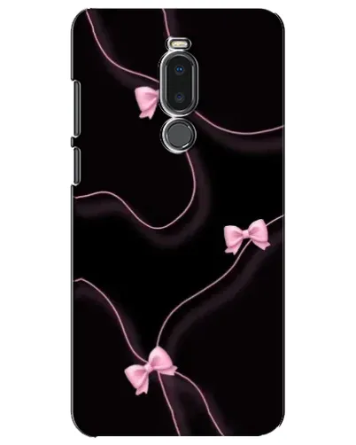 Чехол для Meizu Note 8 с картинкой «Розовые ленты»