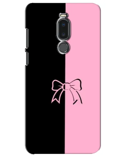Чехол для Meizu Note 8 с картинкой «Половинки банта»