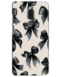 Чехол для Meizu Note 8 с картинкой «Банты Coquette»