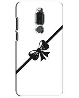 Чехол для Meizu Note 8 с картинкой «Диагональный бант»