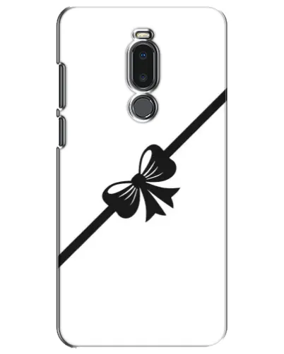 Чехол для Meizu Note 8 с картинкой «Диагональный бант»