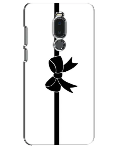 Чехол для Meizu Note 8 с картинкой «Вертикальный бант»