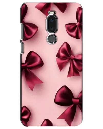 Чехол для Meizu Note 8 с картинкой «Бордовый атлас»