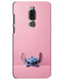 Чехол для Meizu Note 8 с картинкой «Stitch выглядывает»