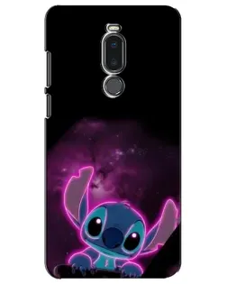Чехол для Meizu Note 8 с картинкой «Неоновый Stitch»