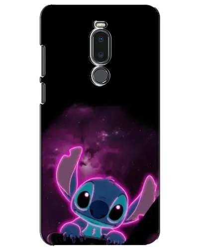 Чехол для Meizu Note 8 с картинкой «Неоновый Stitch»
