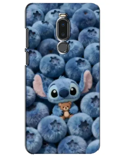 Чехол для Meizu Note 8 с картинкой «Стич и голубика»