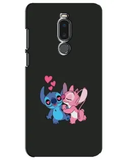 Чехол для Meizu Note 8 с картинкой «Анжел целует Стича»