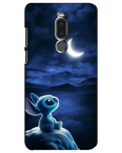 Чехол для Meizu Note 8 с картинкой «Лунная ночь Стича»