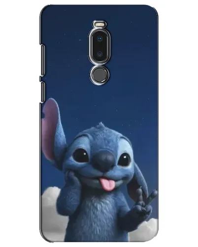 Чехол для Meizu Note 8 с картинкой «Стич в облаках»