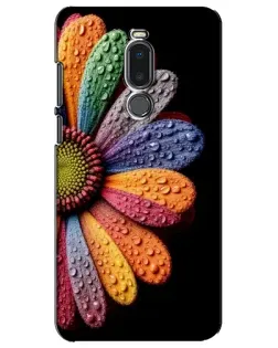 Чехол для Meizu Note 8 с картинкой «Радужный цветок»