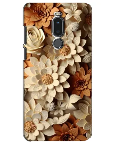 Чехол для Meizu Note 8 с картинкой «Бежевый флористический декор» Чехол для Meizu Note 8 с картинкой «Бежевый флористический декор»