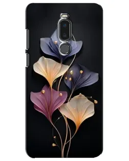 Чехол для Meizu Note 8 с картинкой «Лиловые цветы грации»