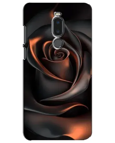 Чехол для Meizu Note 8 с картинкой «Шелковая черная роза» Чехол для Meizu Note 8 с картинкой «Шелковая черная роза»