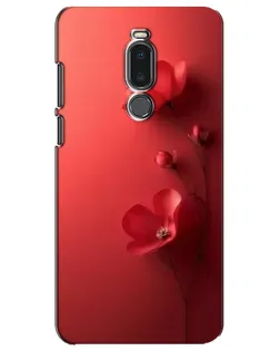 Чехол для Meizu Note 8 с картинкой «Маковые соцветия»