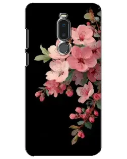 Чехол для Meizu Note 8 с картинкой «Розовая ветка сакуры»