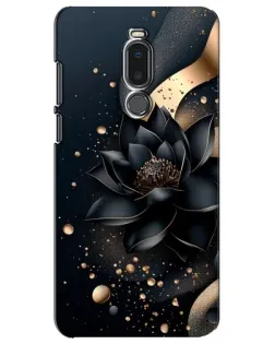 Чехол для Meizu Note 8 с картинкой «Черный лотос»