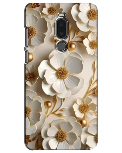 Чехол для Meizu Note 8 с картинкой «Белие бумажние цвети» Чехол для Meizu Note 8 с картинкой «Белие бумажние цвети»