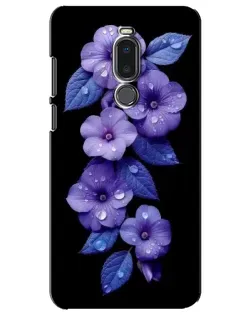 Чехол для Meizu Note 8 с картинкой «Фиолетовые цветы с росою» Чехол для Meizu Note 8 с картинкой «Фиолетовые цветы с росою»