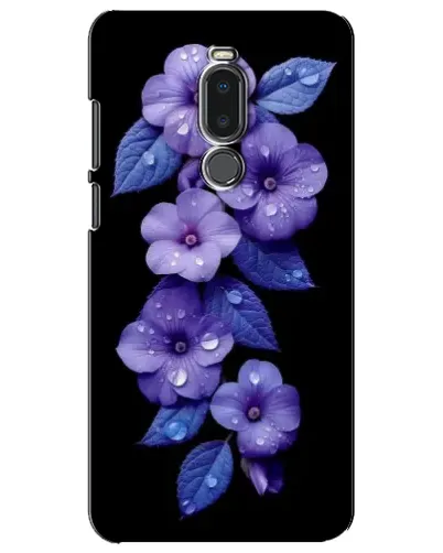 Чехол для Meizu Note 8 с картинкой «Фиолетовые цветы с росою» Чехол для Meizu Note 8 с картинкой «Фиолетовые цветы с росою»