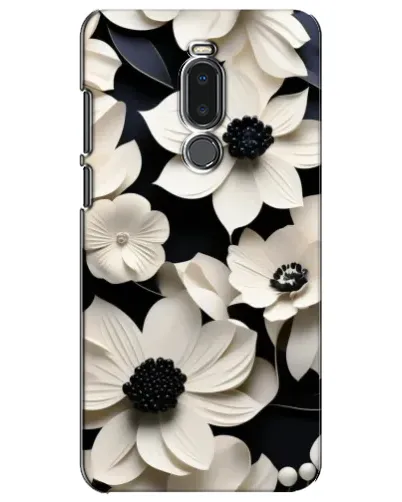 Чехол для Meizu Note 8 с картинкой «Объемные белые цветы» Чехол для Meizu Note 8 с картинкой «Объемные белые цветы»