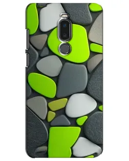 Чохол для Meizu Note 8 з картинкою «Яскрава неонова галька»
