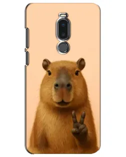 Чехол для Meizu Note 8 с картинкой «Капибара виктория» Чехол для Meizu Note 8 с картинкой «Капибара виктория»