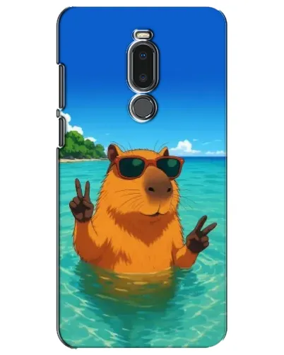 Чехол для Meizu Note 8 с картинкой «Морская капибара»